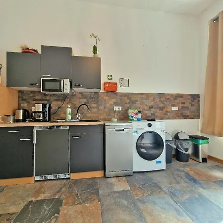 Apartmán Happyside Travel & Work #2 O Wlan O 4 Einzelbetten