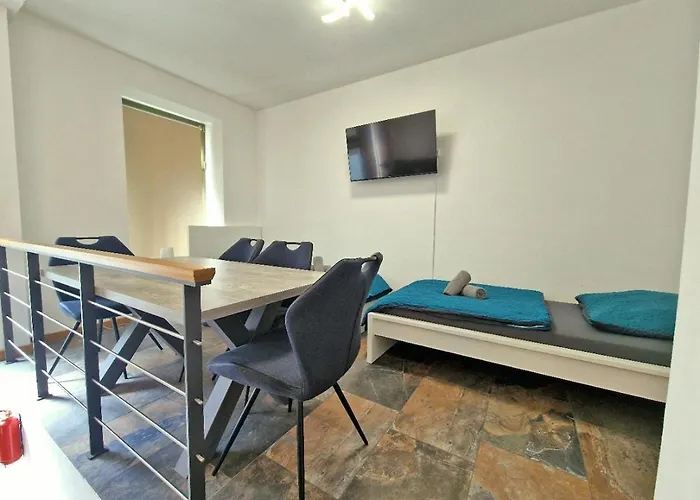 Apartmán Happyside Travel & Work #2 O Wlan O 4 Einzelbetten Lipsko